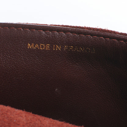 Chanel Suede Quilted Mini Flap Bordeaux 11 of 11