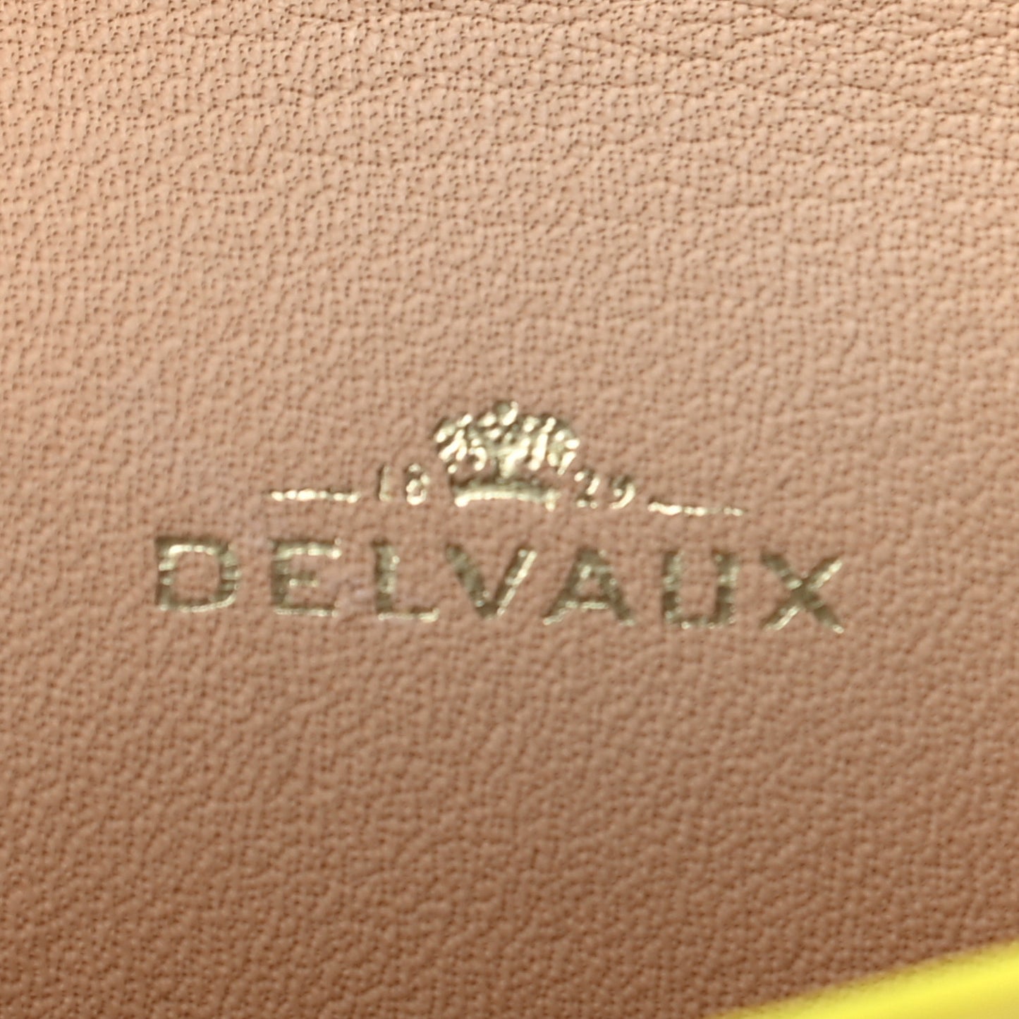 Patent Calfskin Mini Brillant Bag Charm Yellow