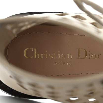 Christian Dior Calfskin D-Trap Sandals 37 Corde 7 of 8