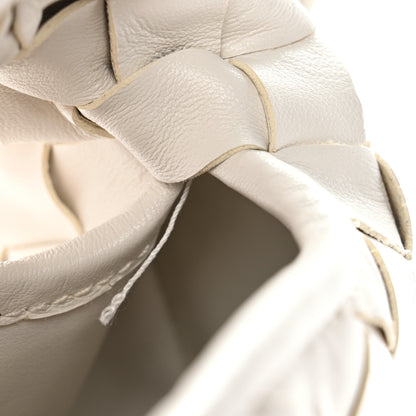 Bottega Veneta Calfskin Intrecciato Mini Hop White 11 of 11