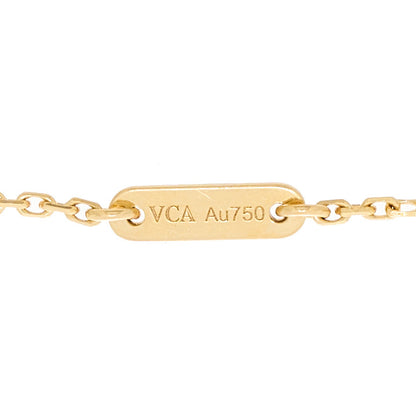 Van Cleef & Arpels 18K Yellow Gold Mother of Pearl Sweet Alhambra Bracelet 3 of 5
