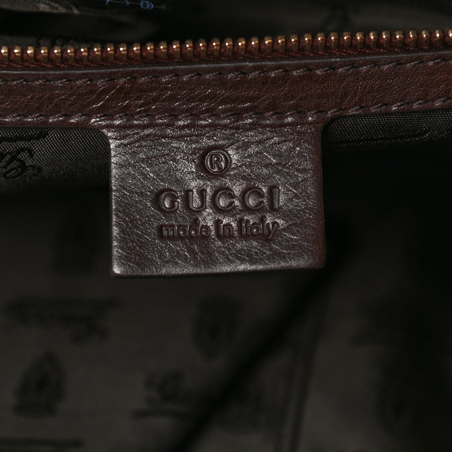 Patent Hysteria Large Clutch Tortoise Brown
