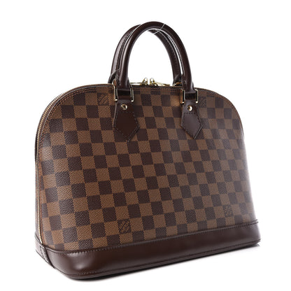 Louis Vuitton Damier Ebene Alma PM 3 of 9