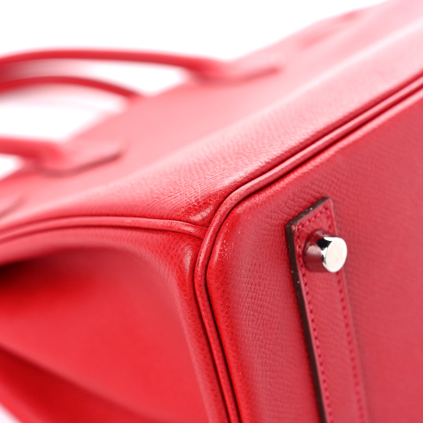 Epsom Birkin 30 Rouge Casaque