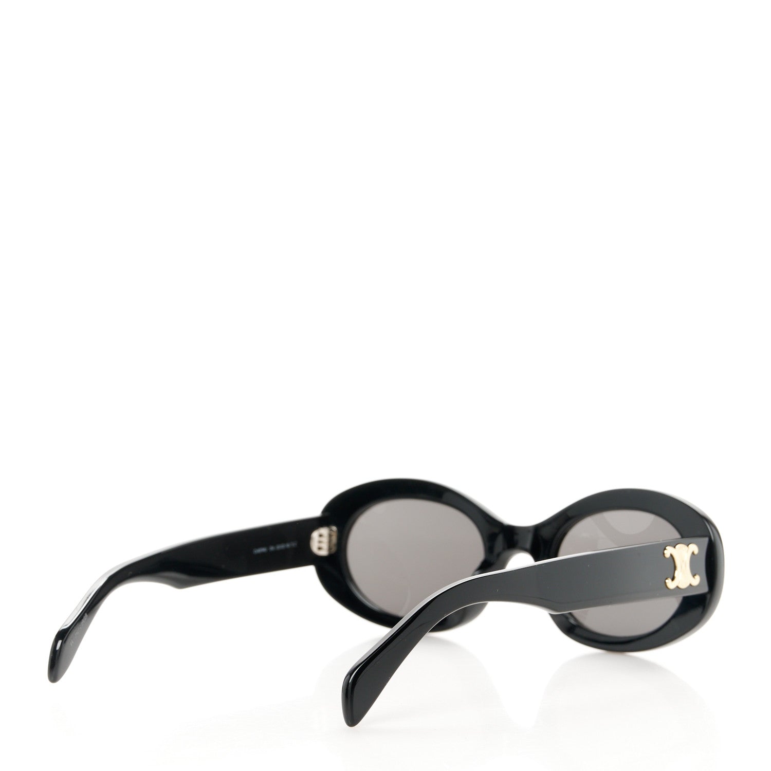 Celine Acetate Triomphe 01 Sunglasses CL 40194U Black 4 of 9