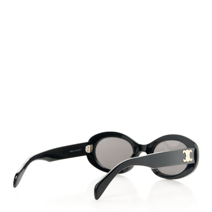 Celine Acetate Triomphe 01 Sunglasses CL 40194U Black 4 of 9