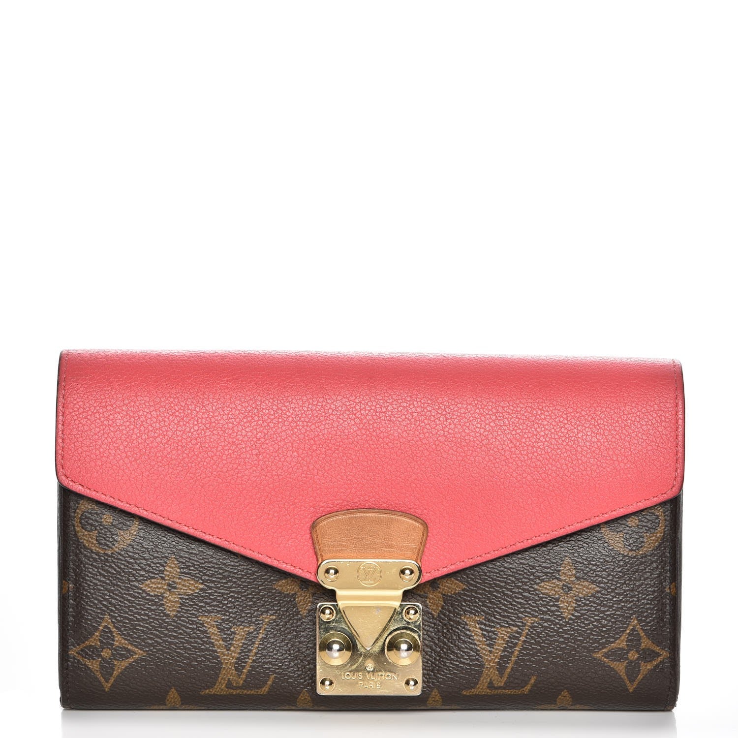Louis Vuitton Monogram Pallas Wallet Litchi 1 of 9