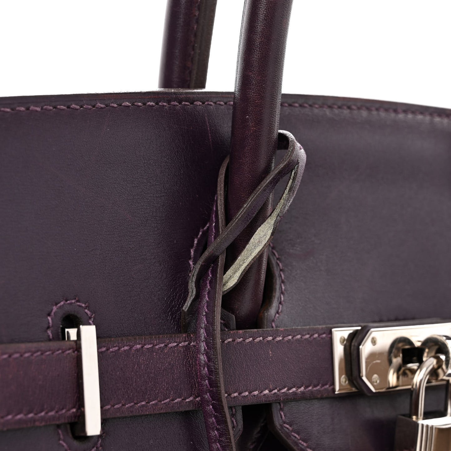 Box Birkin 35 Raisin