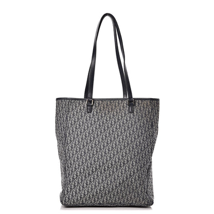 Christian Dior Monogram Tote Navy 1 of 16