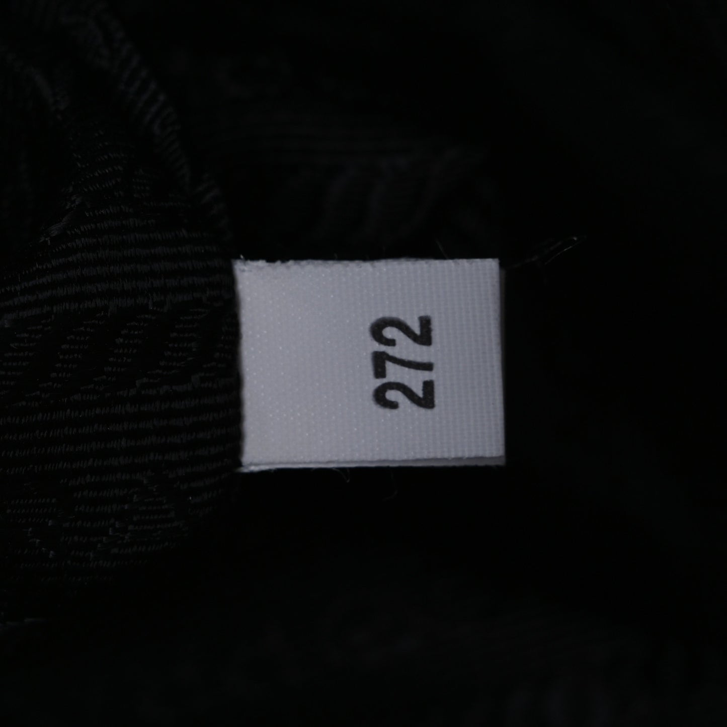 Re-Nylon Nappa Triangle Quilted Padded Small Double Handled Zip Tote Black