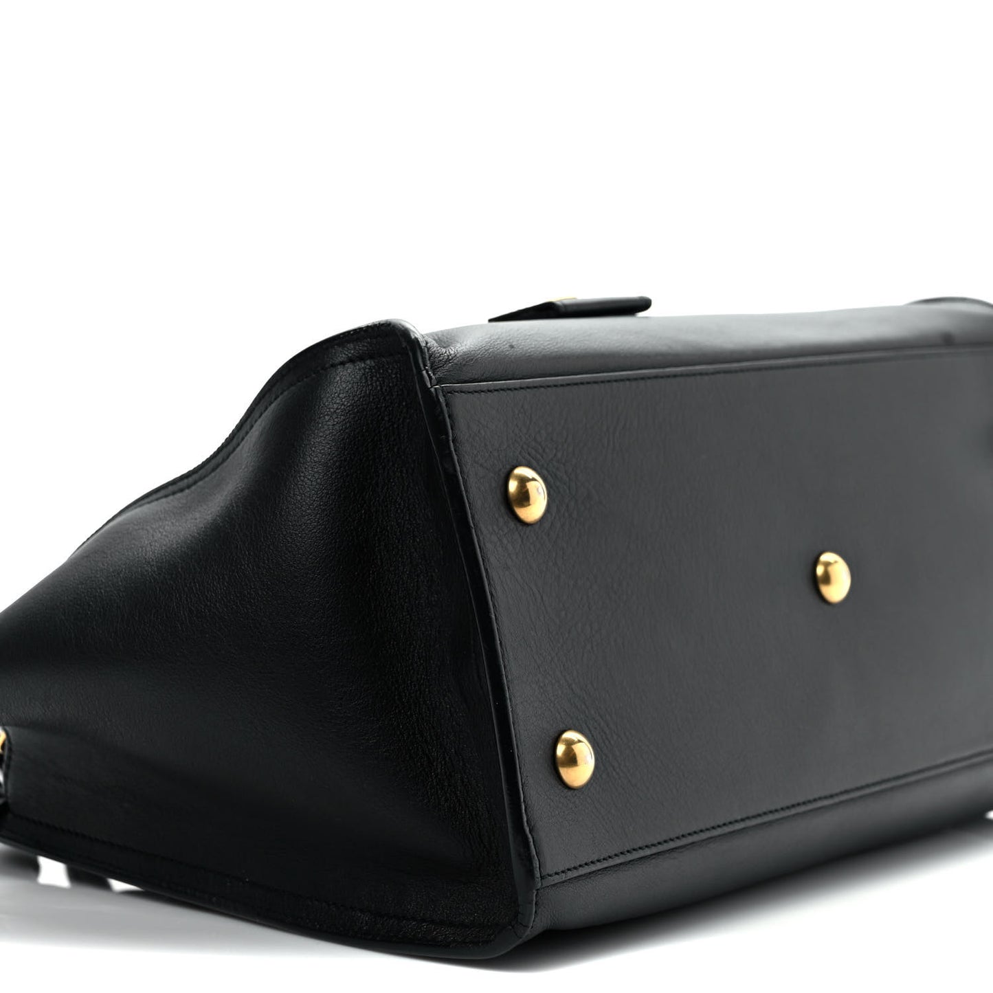 Calfskin Small Classic Y Cabas Black