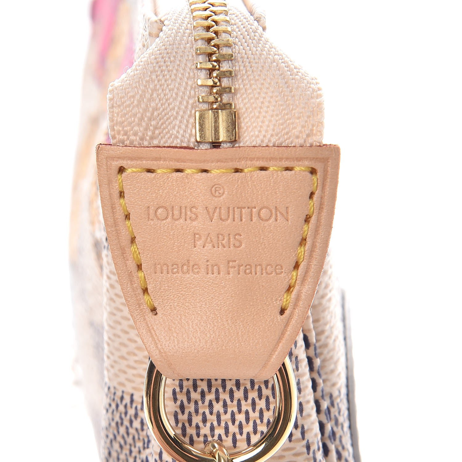 Louis Vuitton Damier Azur Summer Trunks Hawaii Mini Pochette Accessories 8 of 8