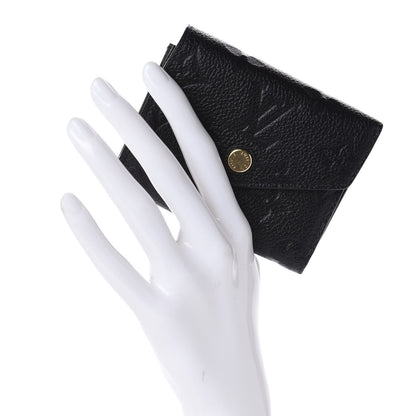 Louis Vuitton Empreinte Zoe Wallet Black 2 of 10