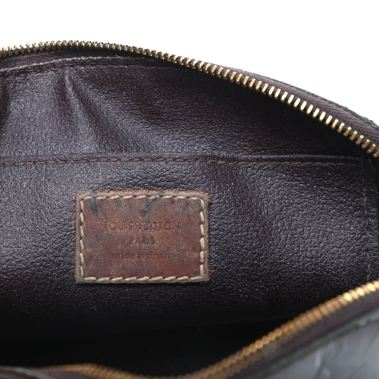 Louis Vuitton Vernis Cosmetic Pouch Amarante 6 of 8