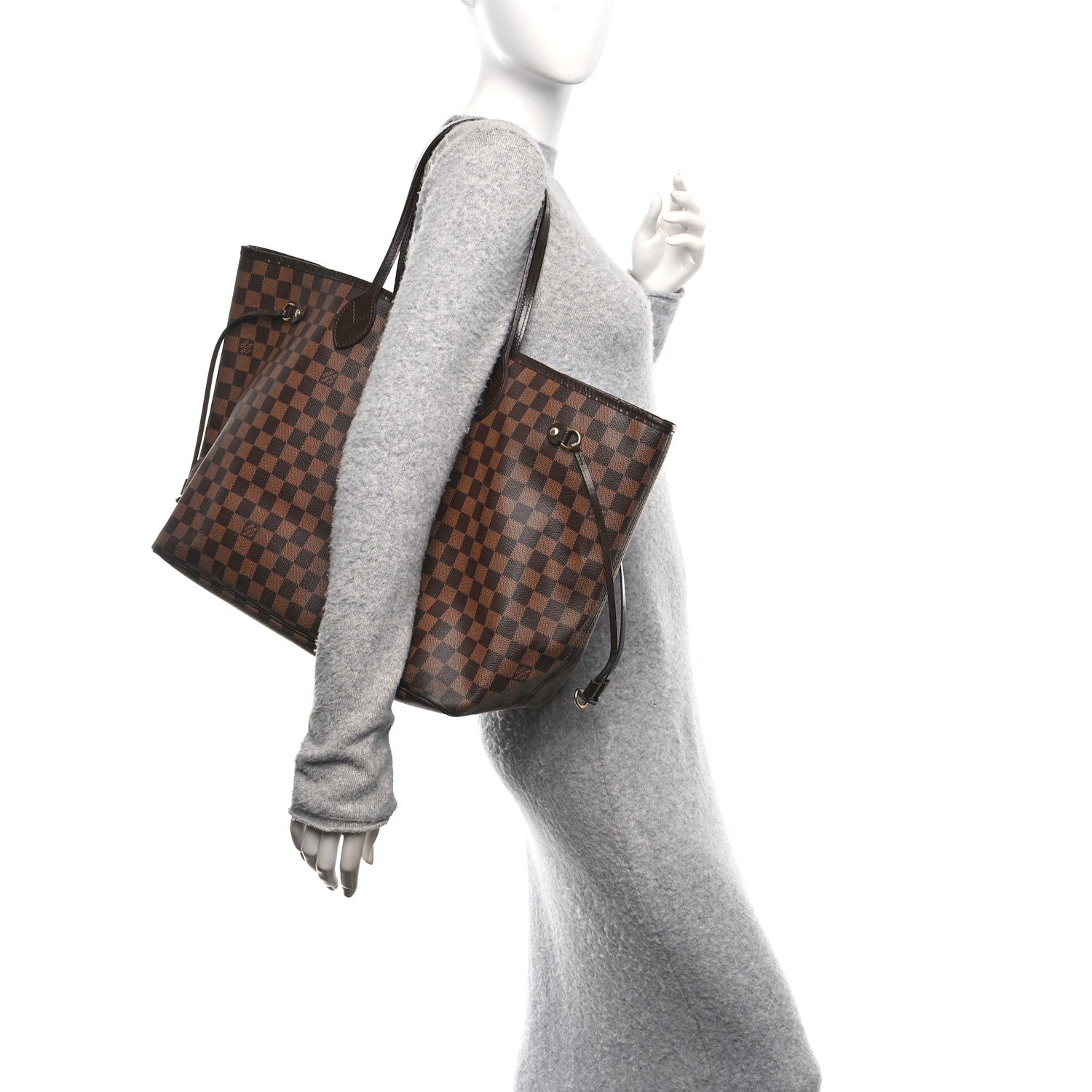 Louis Vuitton Damier Ebene Neo Neverfull GM 2 of 10