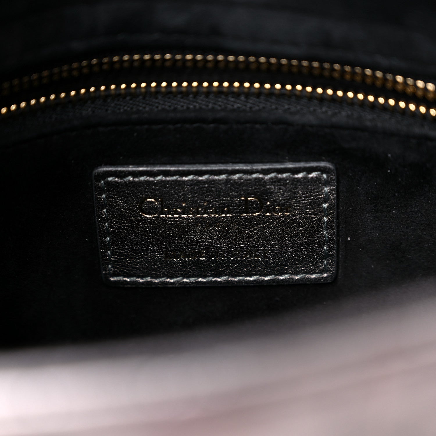 Christian Dior Lambskin Cannage Small My ABCDior Lady Dior Metallic Grey 6 of 11