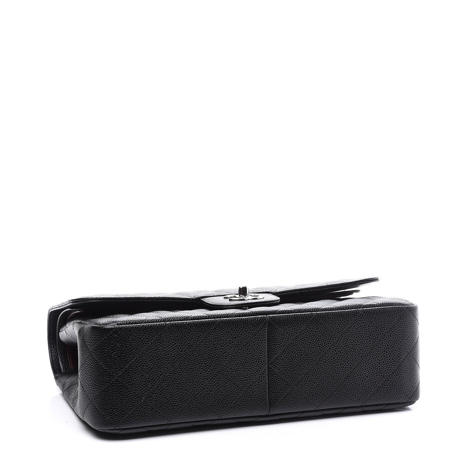 Chanel Caviar Quilted Jumbo Double Flap Black 3 of 10