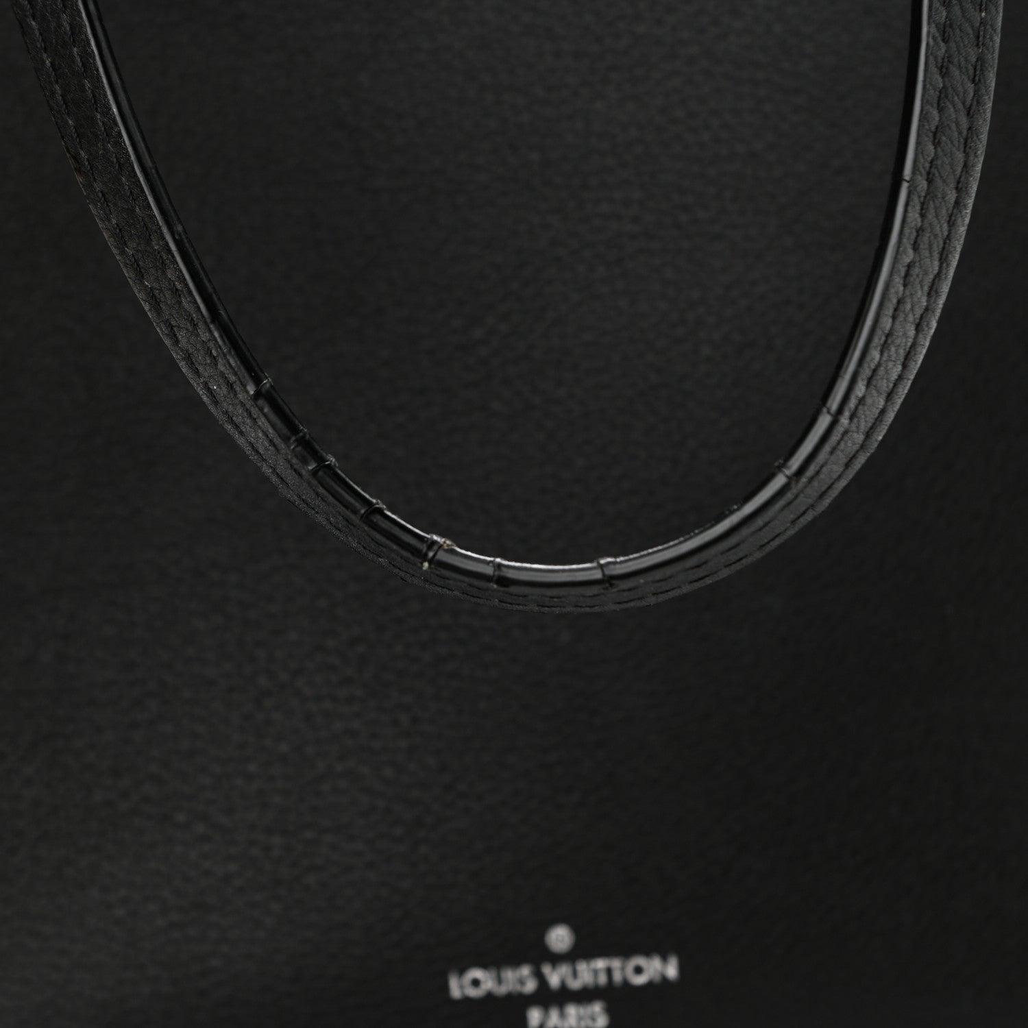 Louis Vuitton Calfskin Lockme Cabas Black 10 of 13