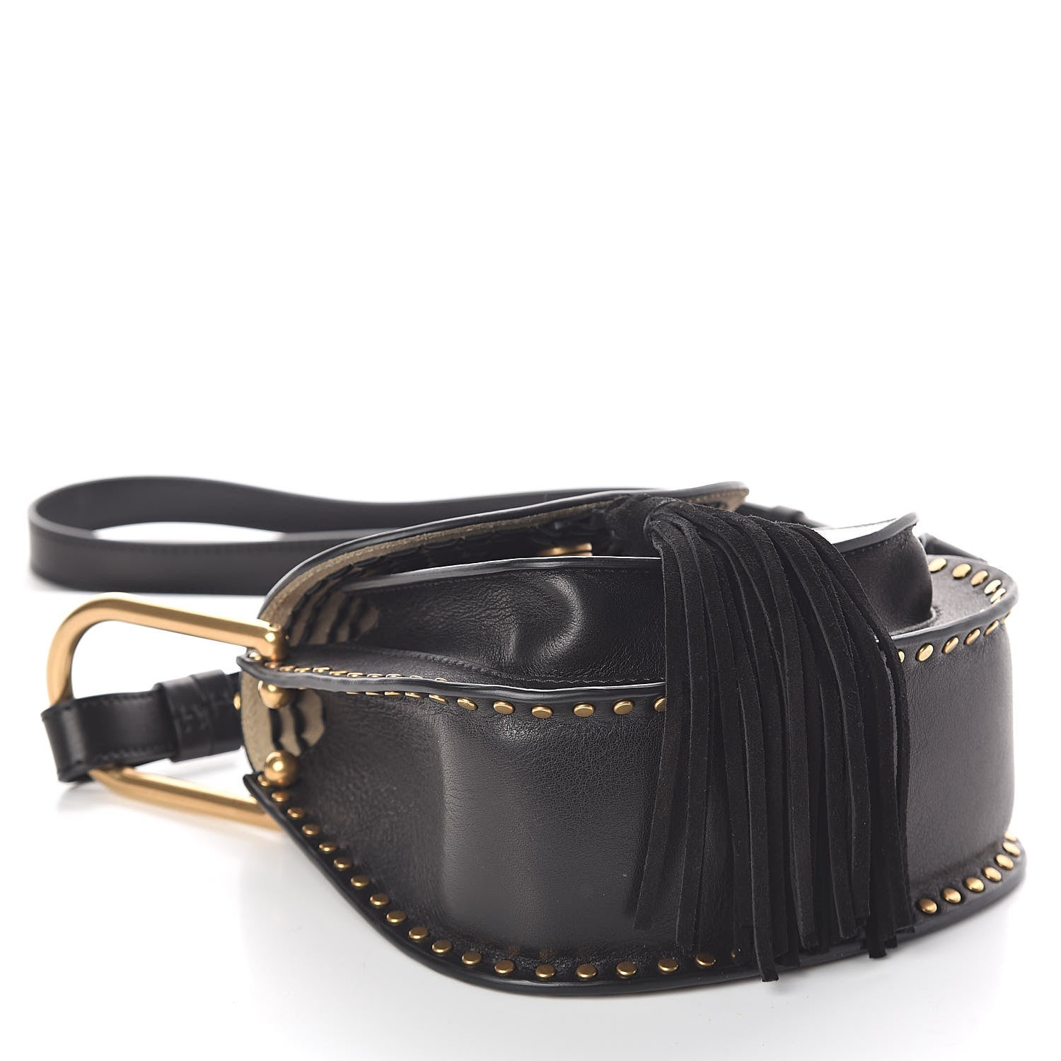 Chloe Calfskin Braided Mini Hudson Shoulder Bag Black 4 of 9
