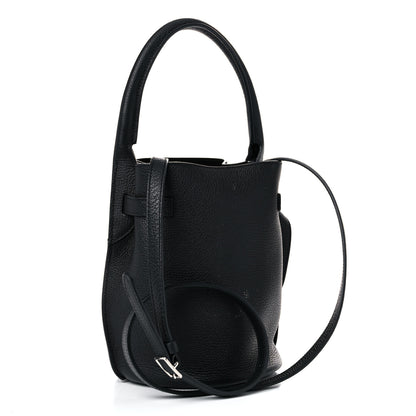 Celine Supple Grained Calfskin Nano Big Bag Bucket Black 3 of 9