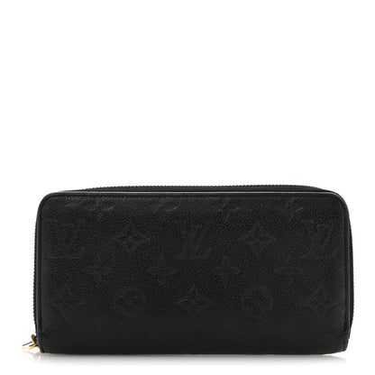 Louis Vuitton Empreinte Zippy Wallet Black 1 of 10