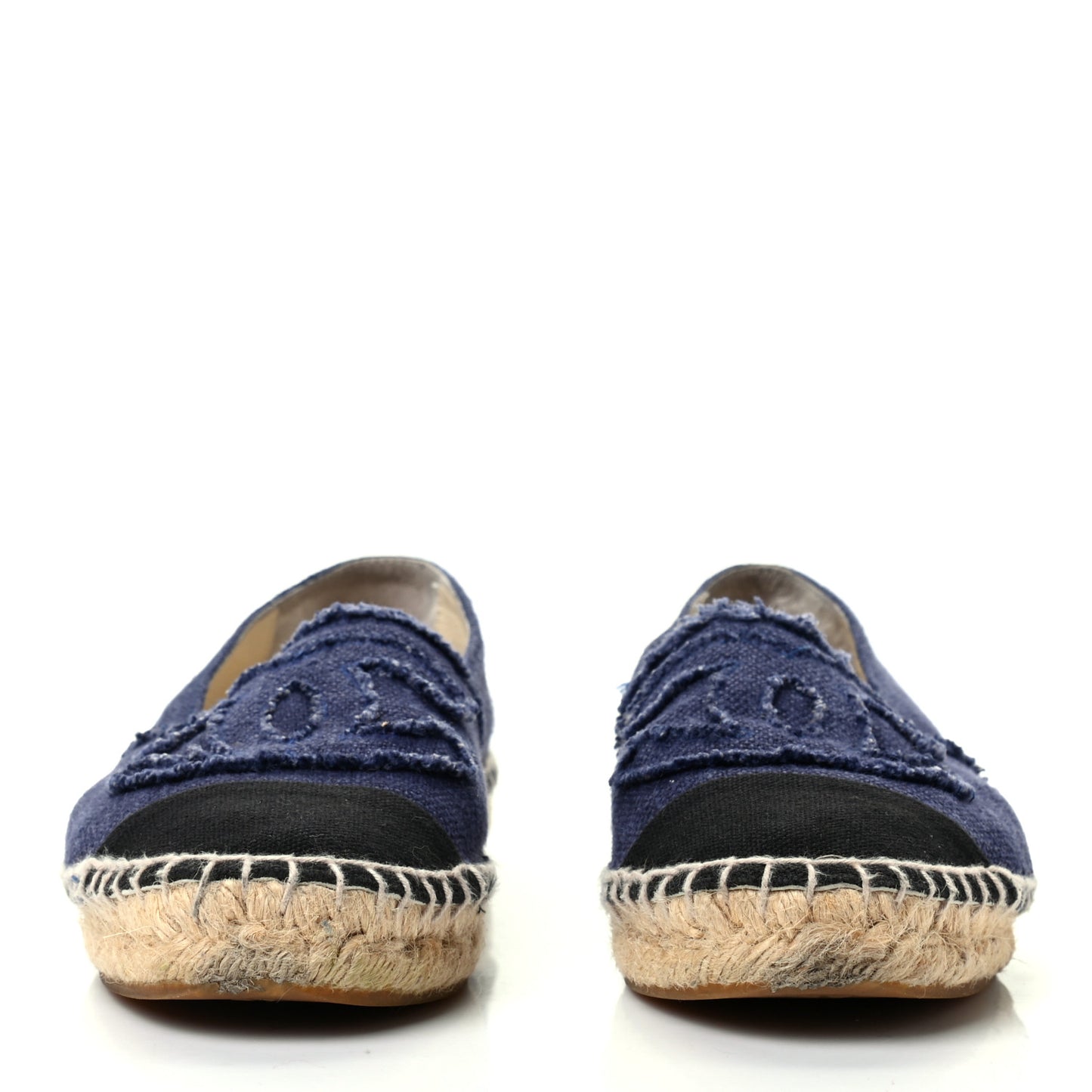 Canvas CC Espadrilles 37 Navy Black