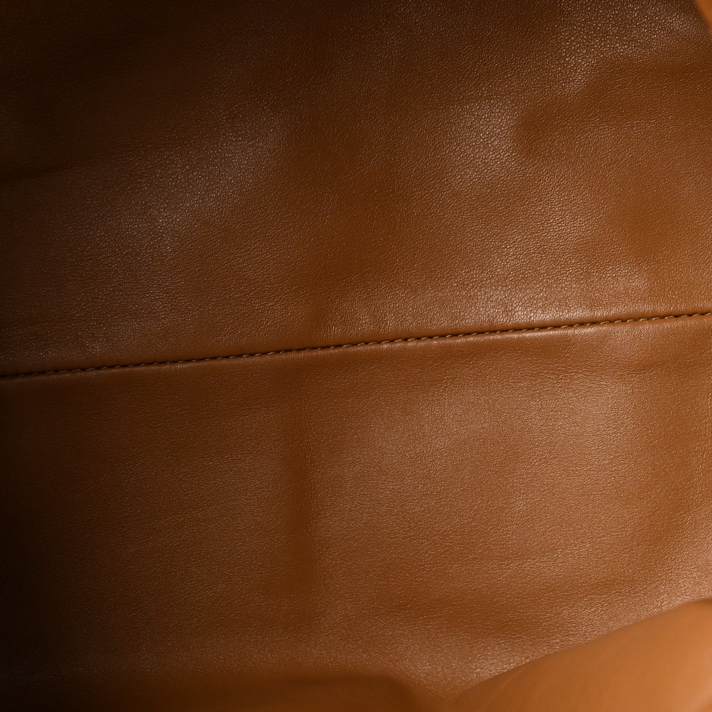 Smooth Butter Calf The Pouch Oversized Clutch Cammello