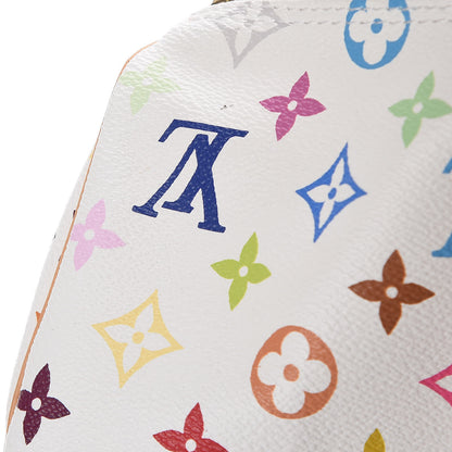 Louis Vuitton Monogram Multicolor Keepall 45 White 13 of 16