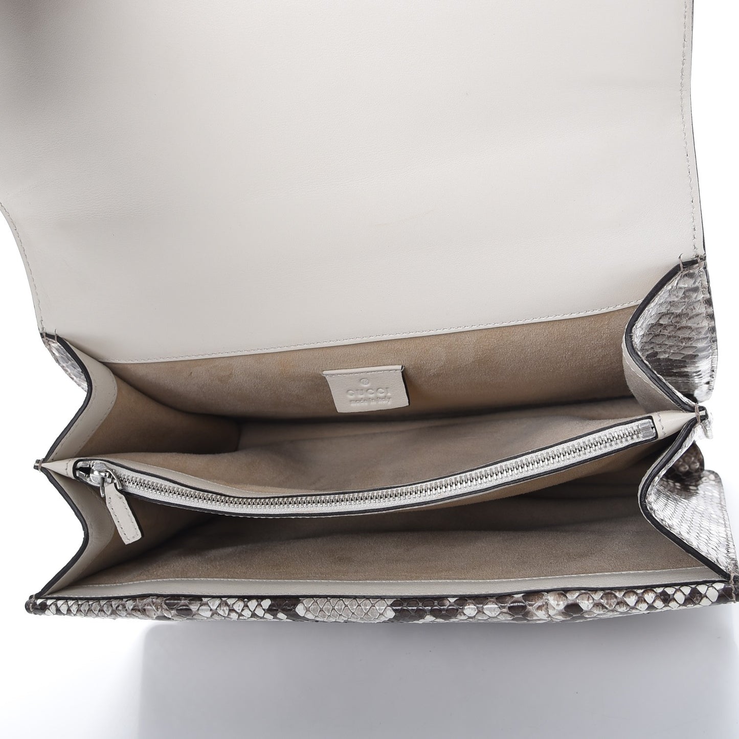 GG Supreme Monogram Kingsnake Embroidered Medium Dionysus Shoulder Bag Beige