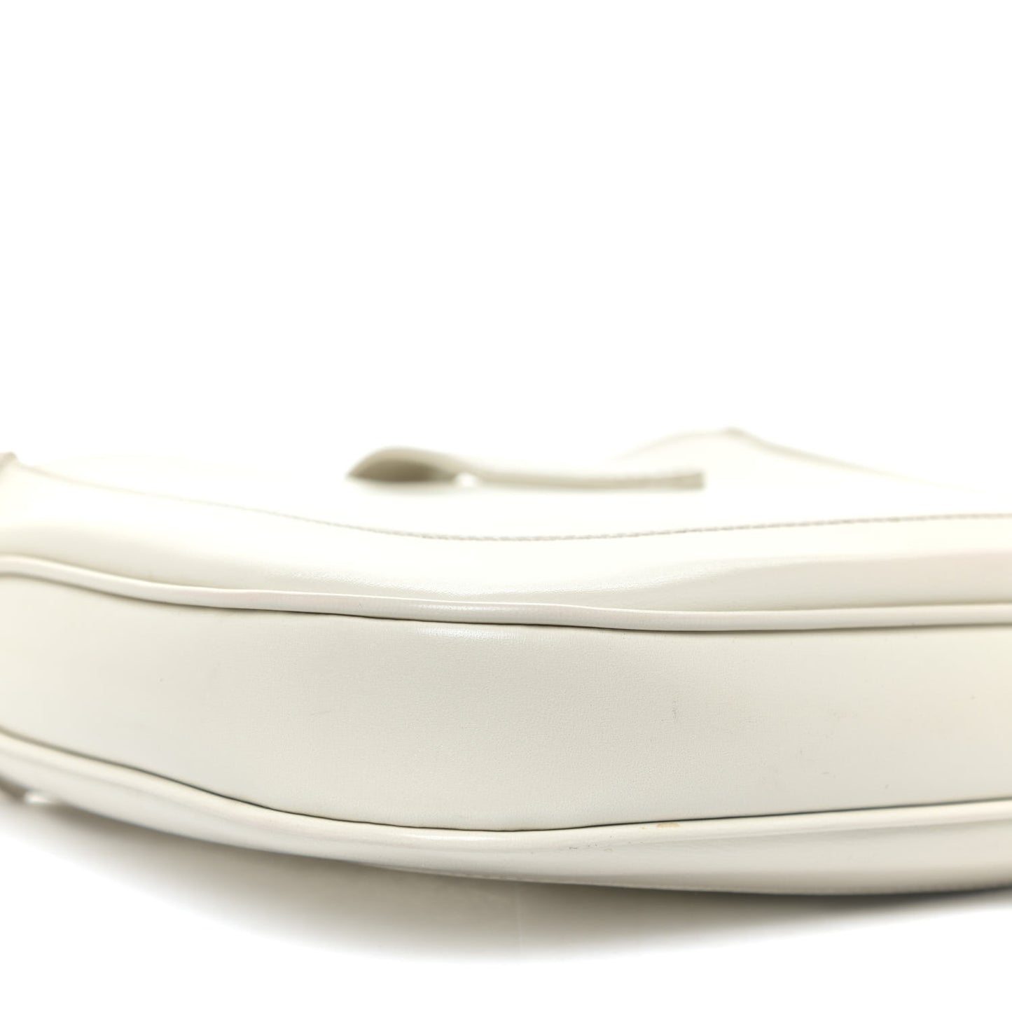 Boarded Dyana Lux Calfskin Small Jackie 1961 Hobo Mystic White