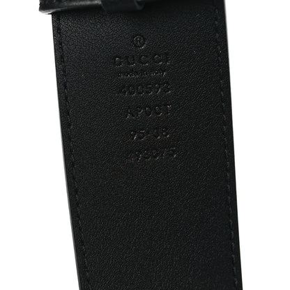 Gucci Calfskin Double G 40mm Belt 95 38 Black 3 of 5