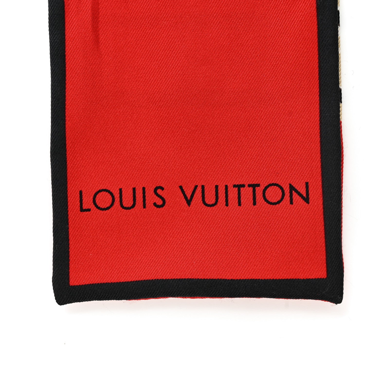 Louis Vuitton Silk Monogram Trunks Bandeau Brown 2 of 4