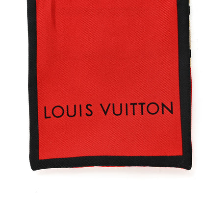 Louis Vuitton Silk Monogram Trunks Bandeau Brown 2 of 4
