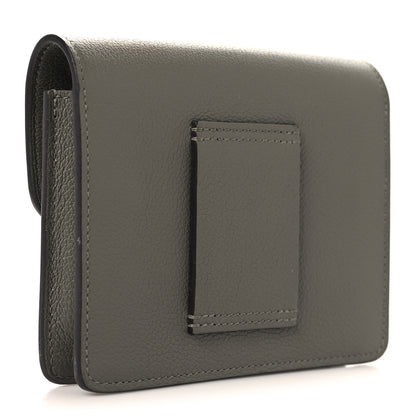 Hermes Evercolor Roulis Slim Wallet Gris Meyer 4 of 9