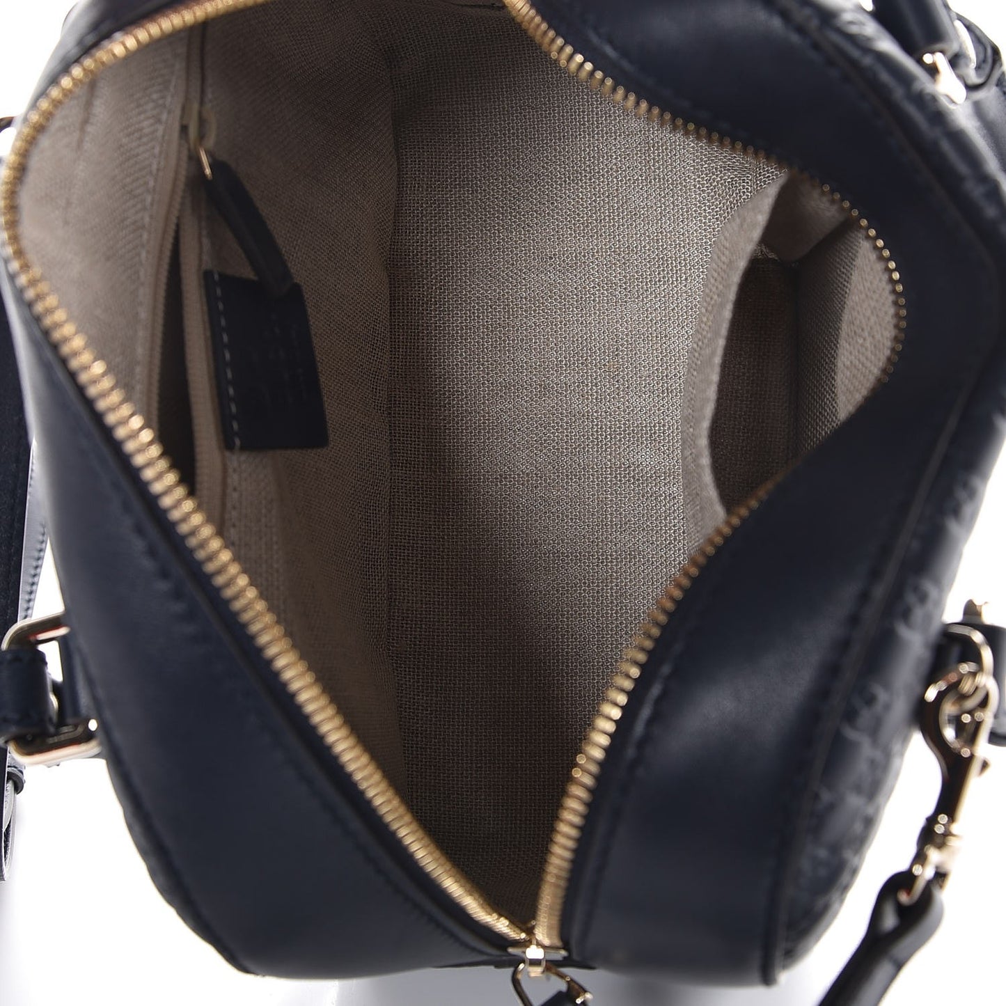 Soft Microguccissima Small Crossbody Bag Blue