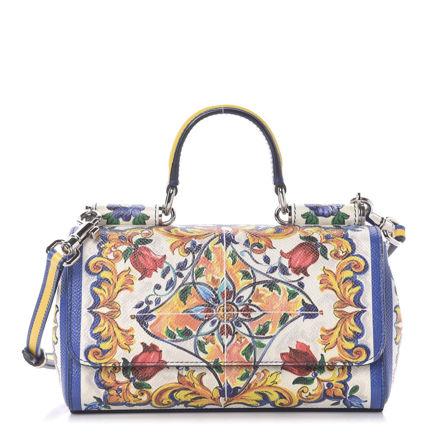 Dauphine Majolica Printed Mini Miss Sicily Bag Multicolor