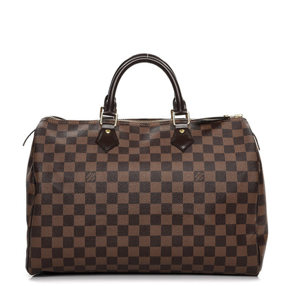 Louis Vuitton Damier Ebene Speedy 35 1 of 9