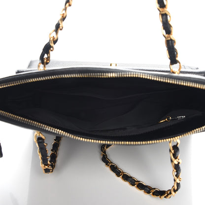 Chanel Caviar Flap Shoulder Bag Black 5 of 7