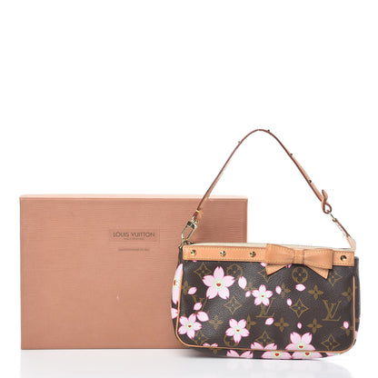 Louis Vuitton Monogram Cherry Blossom Pochette Accessories Brown 11 of 11