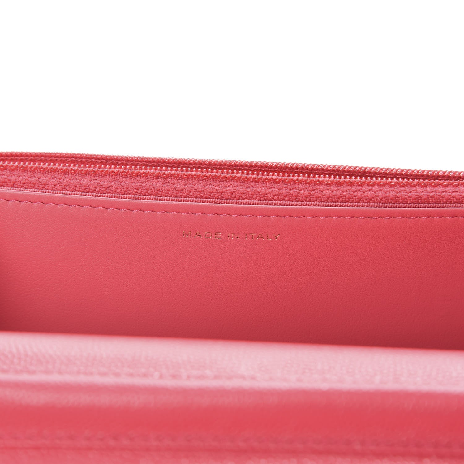 Chanel Caviar Quilted French New Wave Chain CC Wallet On Chain WOC Pink 7 of 12