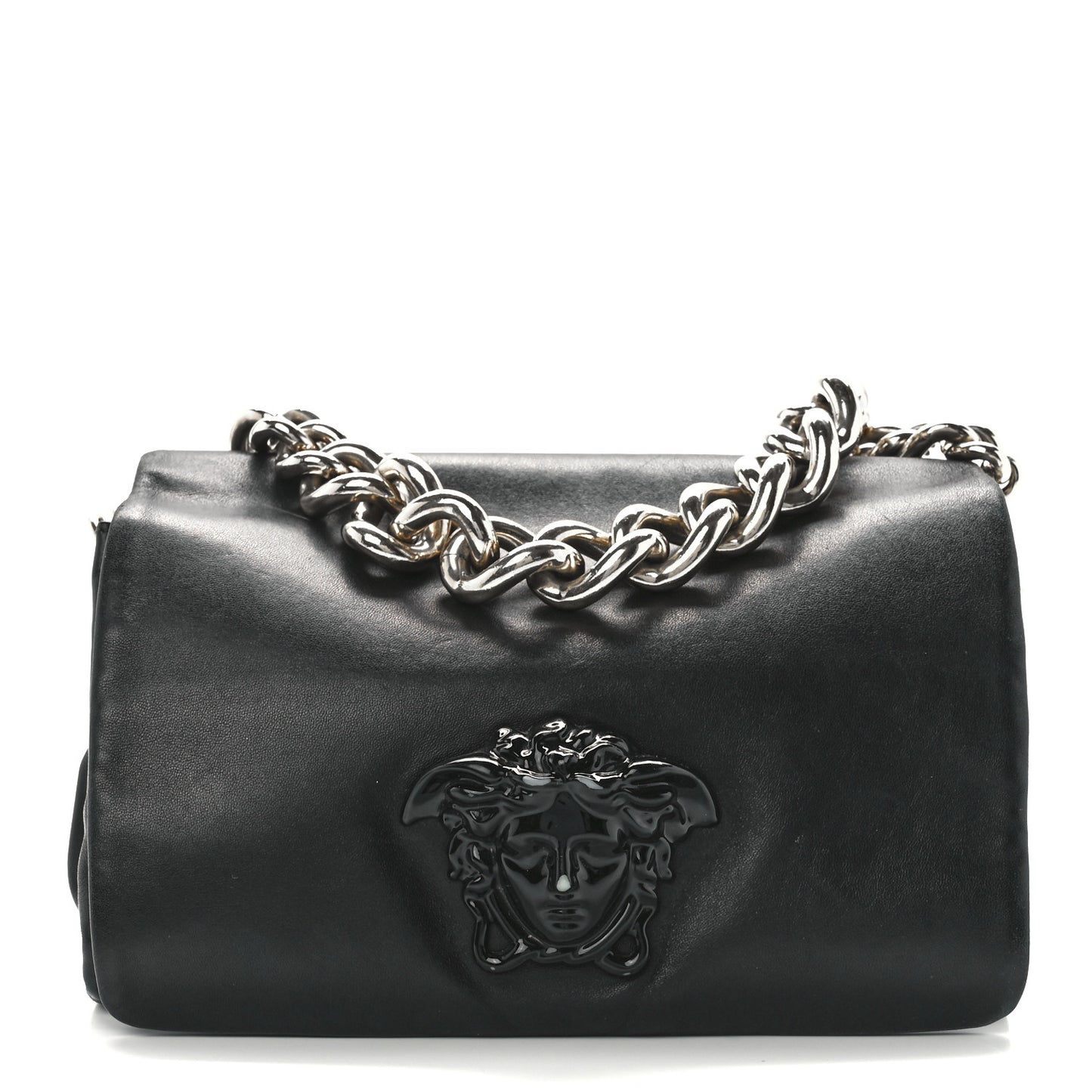 Nappa Palazzo Sultan Shoulder Bag Black