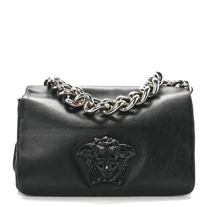 Versace Nappa Palazzo Sultan Shoulder Bag Black 2 of 20
