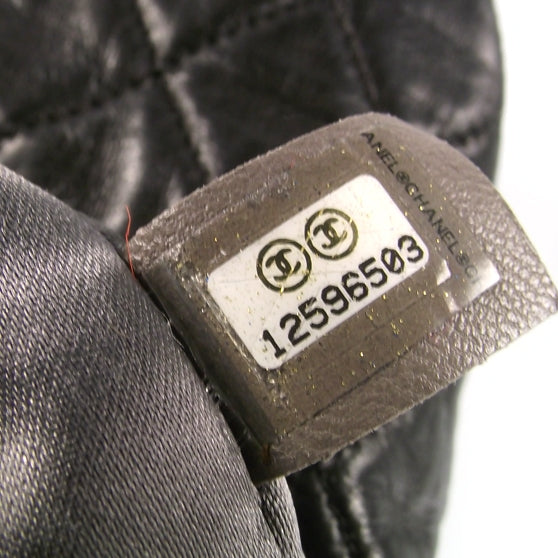 Chanel Lambskin Chain Mail Hobo Black 8 of 10