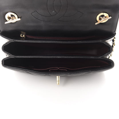 Chanel Lambskin Quilted Small Trendy CC Dual Handle Flap Bag Black 5 of 11