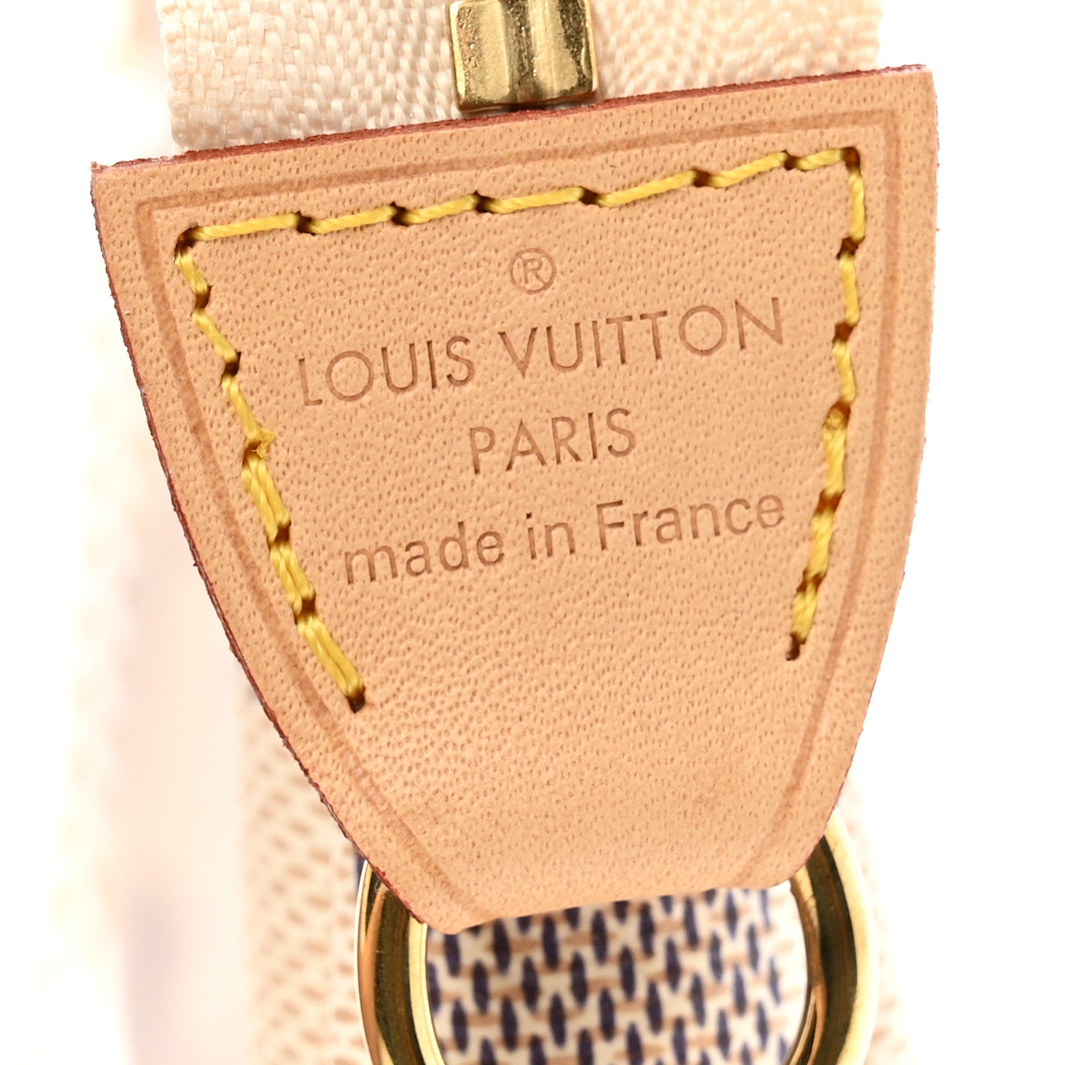 Louis Vuitton Damier Azur Mini Pochette Accessories 6 of 10