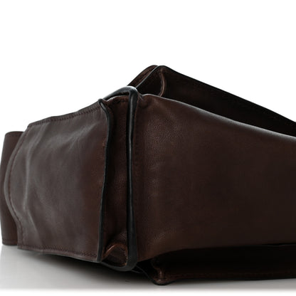 Miu Miu Nappa Utilitaire Shoulder Bag Dark Brown 8 of 12