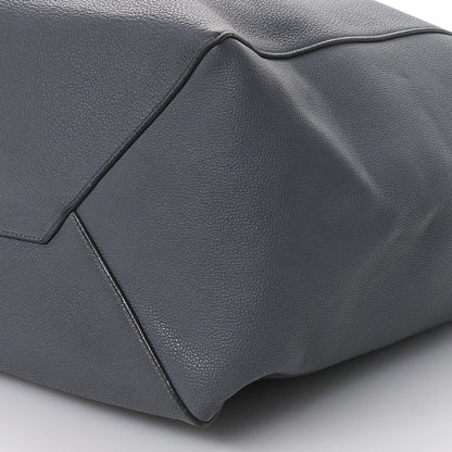 Celine Soft Grained Calfskin Small Belt Cabas Phantom Medium Grey 11 of 11