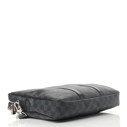 Louis Vuitton Damier Graphite Porte Documents Voyage PM 4 of 15