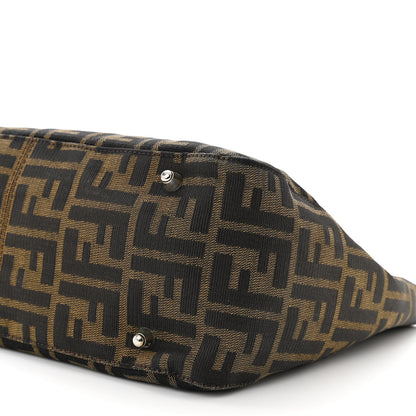 Fendi Zucca Top Handle Tote Tobacco 9 of 9