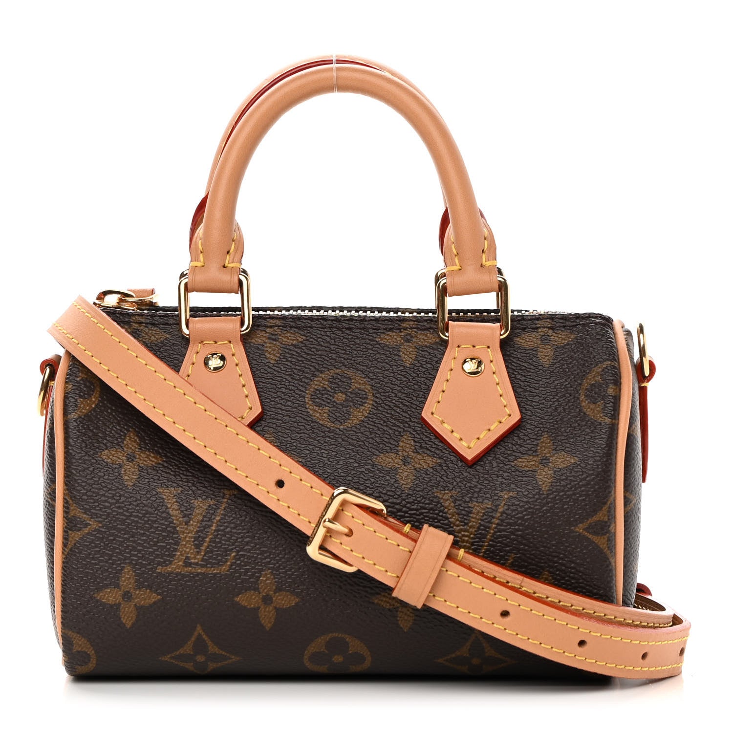 Louis Vuitton Monogram Nano Speedy Bandouliere 1 of 10
